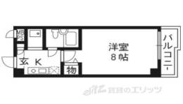 パラドール西院PART１間取り図面