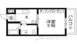 ドミール東洞院間取り図面