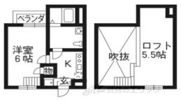 ロフティ同志社北間取り図面