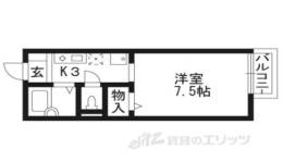 セジュール竹田間取り図面