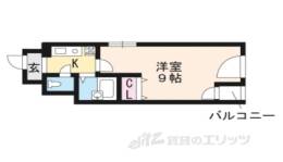 グランドパレス御池間取り図面