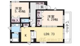 カスカータソナンテ城北間取り図面