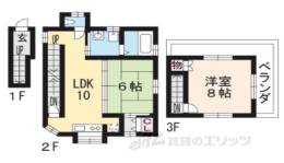 ビーナス辨天間取り図面