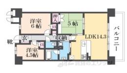 ファインフラッツ山科音羽間取り図面