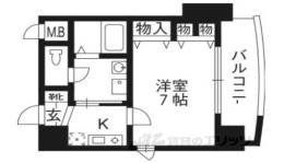 サムティ京都二条間取り図面