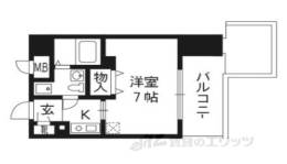 ベラジオ四条烏丸間取り図面