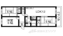 ローズマンション藤森Ａ棟902間取り図面