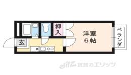 アーバニア西草津Ｂ棟間取り図面