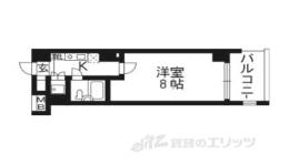 ホーユウコンフォルト二条城前間取り図面