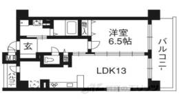 インべスト京都白川間取り図面