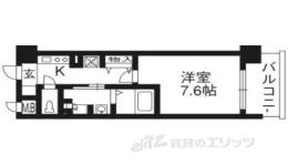 インベスト京都白川503間取り図面