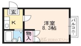 ハウス２間取り図面