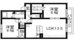 セジュールＭＡＲＵＴＯ間取り図面