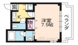 パサディーナ円町間取り図面