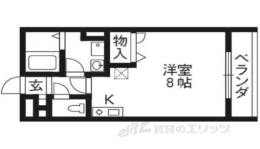 メゾンかしの木間取り図面