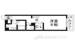 メゾンかしの木間取り図面