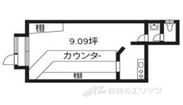 キュービックハウス（テナント）間取り図面