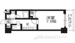 アスヴェル京都河原町二条間取り図面