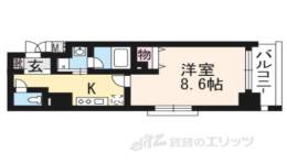 アスヴェル京都河原町二条間取り図面