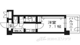 ライオンズマンション四条堀川間取り図面