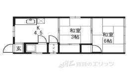 大橋マンション間取り図面