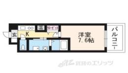 インベスト京都白川205間取り図面