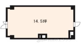 ハイデンス北大路（テナント）間取り図面