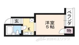 コモディタ竹屋町間取り図面