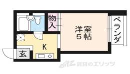 コモディタ竹屋町間取り図面