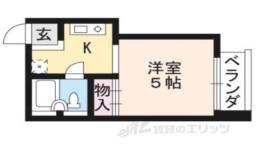 コモディタ竹屋町間取り図面