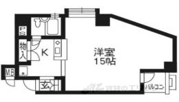 ＤＥＴＯＭ－１今出川通1105間取り図面