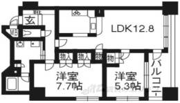 アンビエント京都駅前間取り図面