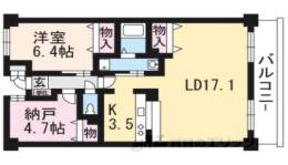 エーム梅小路間取り図面