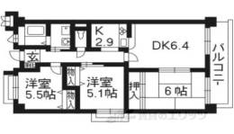 ピュールシャトー間取り図面