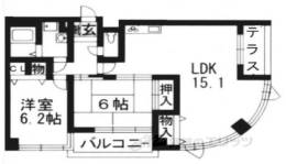 リヴェール上賀茂間取り図面