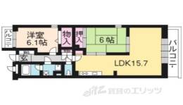 ガーデンコート聚楽間取り図面