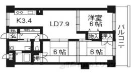 アバンサール天神川間取り図面
