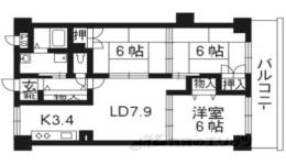 アバンサール天神川間取り図面