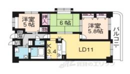 スクエア鍵尾間取り図面