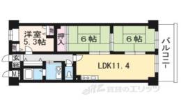 上桂エクセルハイツ間取り図面