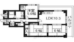 上桂エクセルハイツ間取り図面