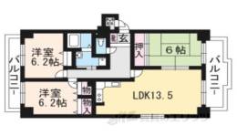 ツイン双ヶ丘間取り図面