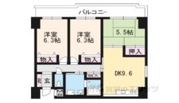 ノイ・ディアール御池間取り図面