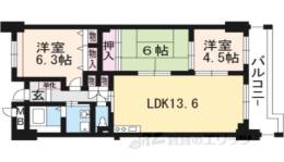 グリーンヒル嵐山間取り図面