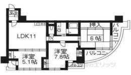 パークスクェアー間取り図面