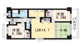 ベルク北野間取り図面