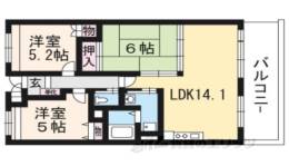 ヴィーブル岩倉間取り図面