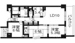 古西町４４６間取り図面