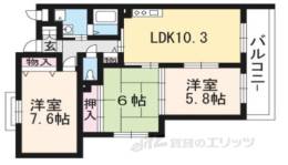 ソフィスタ洛北間取り図面