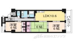 グランディール堀川間取り図面